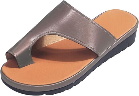 صنادل نسائية ذات نعل سميك، شباشب ذات نعل سميك لتقويم العظام، أحذية صيفية in Kuwait