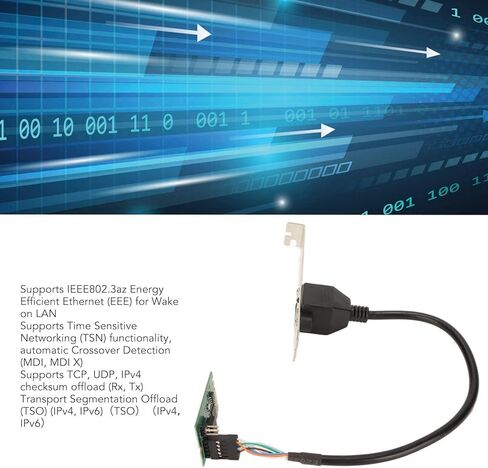 M.2 Server NIC M.2 B Key M Key Single Port Gigabit Internet محول Fo Rj45 Port بطاقة مجتمع الخادم متوافقة مع المنفذ غير المتزوج 2.5 جيجابايت الميزات: خادم Rj45 in Kuwait