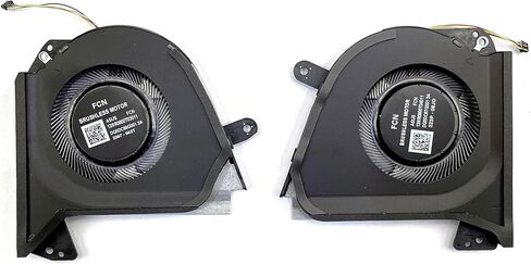 New Genuine CPU+GPU Cooling Fan Replacement for ASUS ROG Zephyrus G15 (2022), GA503RW GA503RM GA503RS, P/N: 13NR0800T03011 13NR0800T04011 (Original 84 Blades Arc Flow fan) in Saudi Arabia