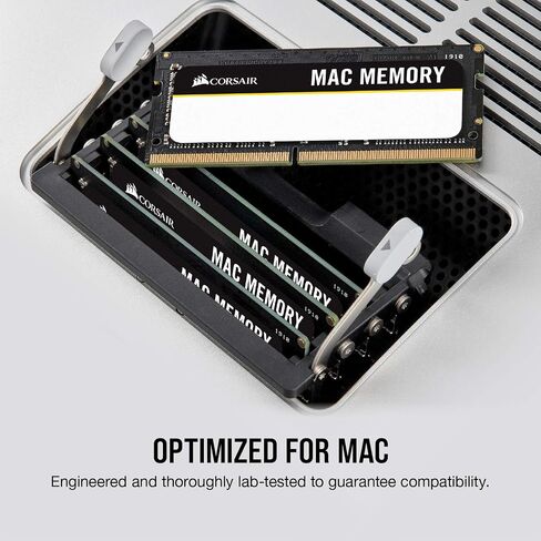 كورسير CMSA8GX3M2A1066C7 Apple 8 جيجا بايت ثنائي القناة DDR3 1066 (PC3 8500) 204-Pin DDR3 لاب توب SO-DIMM ذاكرة 1.5 فولت، بيج in Saudi Arabia