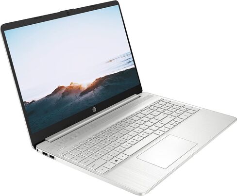 HP 15 Notebook Laptop, 15.6" FHD Display, Intel Core i5-1135G7, 16GB DDR4 RAM, 512GB PCIe NVMe SSD, Webcam, Wi-Fi, Bluetooth, Windows 11 Home, Silver in Saudi Arabia