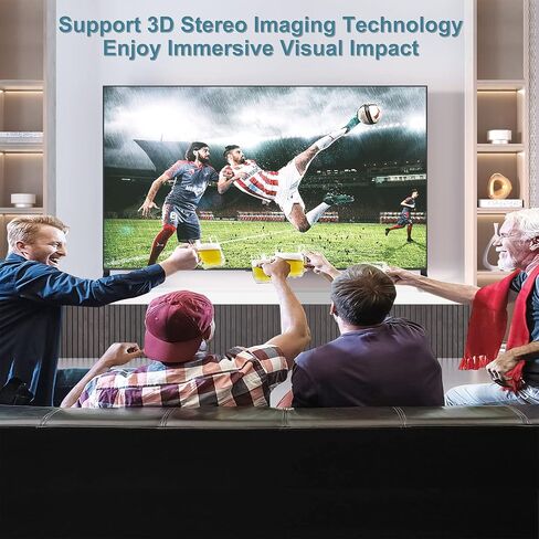 كابل HDMI 8K بطول 2.1 بطول 7.2FT/2.2M، كابل HDMI فائق السرعة 48 جيجابت في الثانية 8K@60 هرتز/4K@120 هرتز eARC HDR10 HDCP متوافق مع Dolby Vision Apple TV Sony LG Samsung Xbox Series X PS4 PS5 in Saudi Arabia
