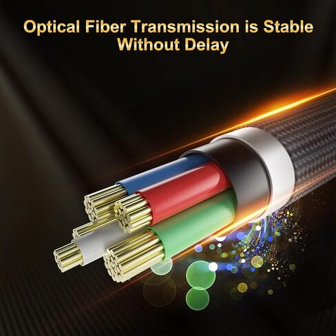 8K HDMI Cable 2.1 Long 7.2FT/2.2M, 48Gbps Ultra High Speed HDMI Cable 8K@60Hz/4K@120Hz eARC HDR10 HDCP Compatible with Dolby Vision Apple TV Sony LG Samsung Xbox Series X PS4 PS5 in Saudi Arabia