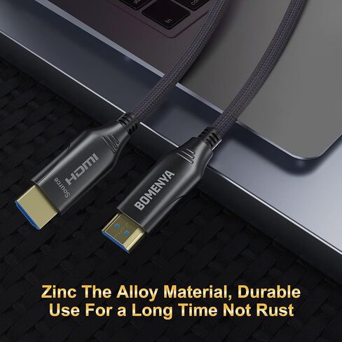 8K HDMI Cable 2.1 Long 7.2FT/2.2M, 48Gbps Ultra High Speed HDMI Cable 8K@60Hz/4K@120Hz eARC HDR10 HDCP Compatible with Dolby Vision Apple TV Sony LG Samsung Xbox Series X PS4 PS5 in Saudi Arabia