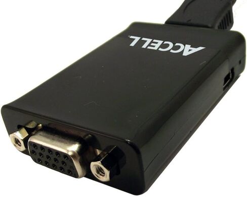 Accell HDMI (Male) to VGA (Female) Adapter - Resolutions up to 1920x1200 (WUXGA) @60Hz in Kuwait