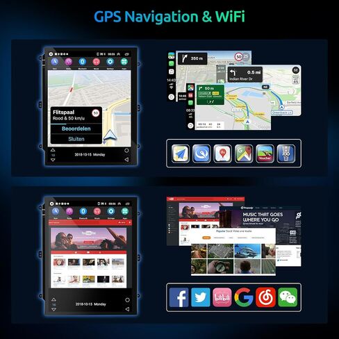 2G 64G ستيريو سيارة أندرويد لتويوتا كامري 2006-2011 Carplay Android Auto 9.7 بوصة شاشة تعمل باللمس راديو السيارة بلوتوث نظام تحديد المواقع والملاحة مرآة رابط Hi-Fi FM RDS USB WiFi AHD كاميرا احتياطية SWC in Saudi Arabia