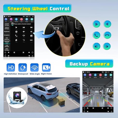 Hi-Fi 2+64G Android 13 CarPlay Car Stereo Radio for Subaru Legacy Outback 2010-2014, 9.7'' HD Touch Screen Compatible with Android Auto, AHD Backup Camera, Mirror Link, GPS, WiFi in Saudi Arabia
