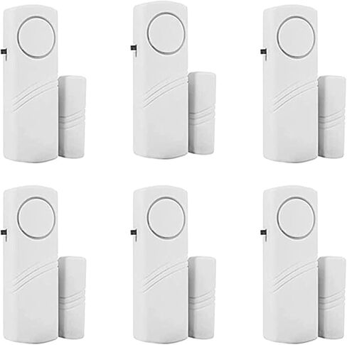 4 Pack Magnetic Contact Alarm, Window Door Open Sensor for Home & Pool Safety in Saudi Arabia