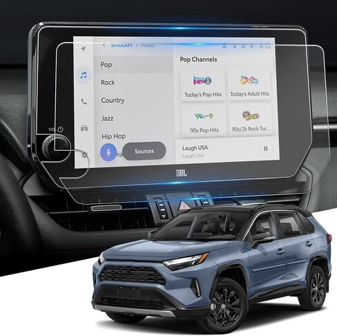 10.5" Car Screen Protector 【Anti-glare】 for 2023 2024 Toyota Rav4 AR Film Compatible with 2023 2024 RAV 4 - HD Clear/Anti-fingerprint/ 2 Pack in Saudi Arabia