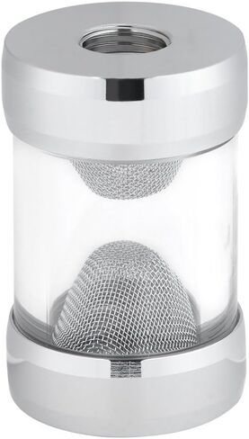 Cuifati G1/4'' Inner Thread Water Cooling Filter Fine Screen Funnel Shaped Cooling System Filter for Computer,1.97 in in Saudi Arabia