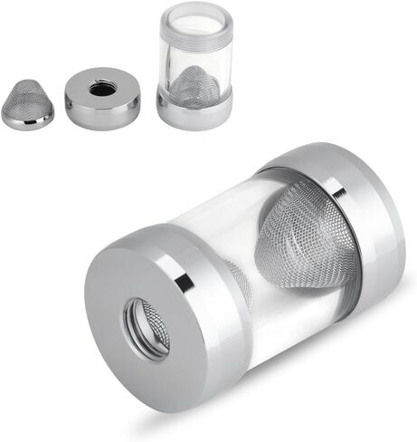 Cuifati G1/4'' Inner Thread Water Cooling Filter Fine Screen Funnel Shaped Cooling System Filter for Computer,1.97 in in Saudi Arabia
