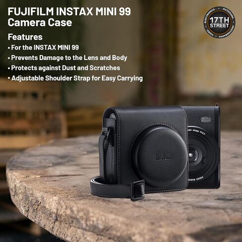 كاميرا Fujifilm Instax Mini 99 الفورية مع حافظة كاميرا Instax Mini 99، ألبوم صور Instax Mini، عبوتين من الأفلام الفورية (20 صورة) وقطعة قماش تنظيف من الألياف الدقيقة من Waith (مجموعة الحزمة الأساسية) in Saudi Arabia