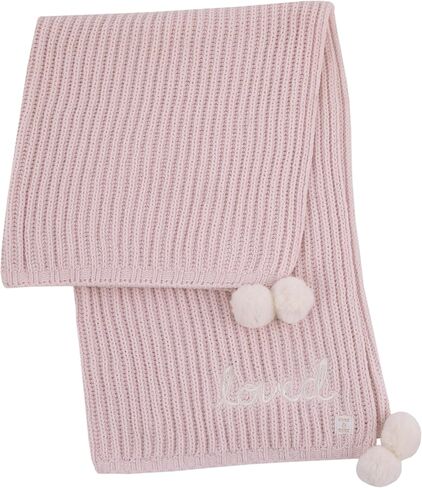 بطانية أطفال من NOJO Loved Pink Chenille فائقة النعومة مع تطريز in Saudi Arabia