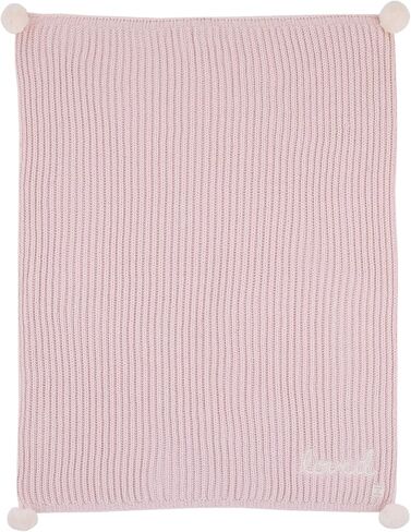 بطانية أطفال من NOJO Loved Pink Chenille فائقة النعومة مع تطريز in Saudi Arabia