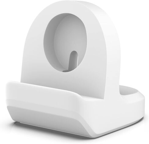 TUCANA Charger Stand Compatible with Google Pixel Watch, Durable Silicone with Non-Slip Stable Base (Black) in Saudi Arabia