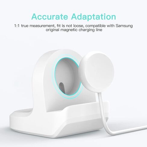 TUCANA Charger Stand Compatible with Google Pixel Watch, Durable Silicone with Non-Slip Stable Base (Black) in Saudi Arabia