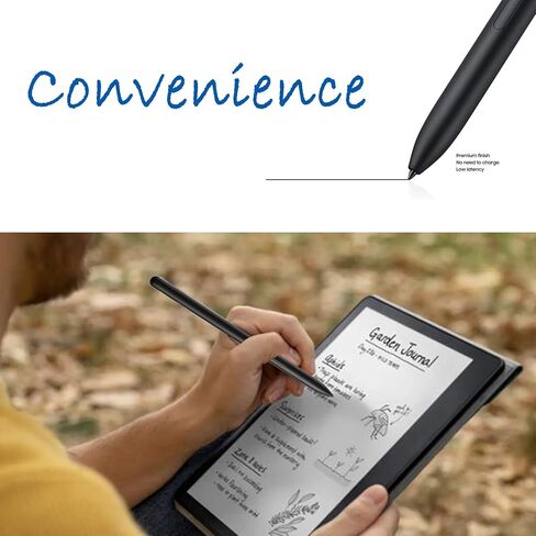 Stylus Pen Replacement for Kindle Scribe,4096 Pressure Sensitivity,Magnet Adsorption Pen for Digital Writing,Drawing Replacement for Kindle Scribe Pen (Black) in Saudi Arabia