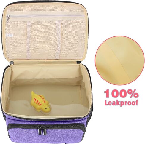 Teamoy Breast Pump Backpack with Cooler Compartment for Breast Pump, Cooler Bag, Breast Milk Bottles and More, Double Layer Pumping Bag for Working Moms, Black(Bag Only) in Saudi Arabia