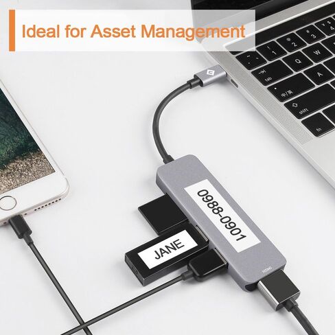 5-Pack Wonfoucs Compatible for Casio XR-9WE2S 9mm Label Tape Black on White, XR9WE2S XR-9WE 0.35" White Labeling Tape Replacement for Casio KL-120 KL-60 KL-100 KL750B KL750 KL7200, 3/8" x 26' in Kuwait