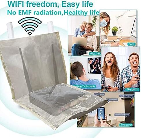 WiFi Router Cover Case, Electromagnetic Exposure Protective Cover US Guard 14IN x 16IN in Kuwait
