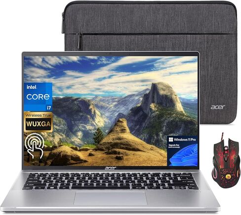 كمبيوتر محمول acer Slim للاستخدام اليومي - مع ترخيص Microsoft Office مدى الحياة، شاشة IPS عالية الدقة 15.6 بوصة، وحدة المعالجة المركزية AMD Ryzen 3 7320U رباعية النواة، ذاكرة الوصول العشوائي LPDDR5 سعة 8 جيجابايت، SSD 512 جيجابايت، كاميرا ويب، Wi-Fi 6، Wi in Saudi Arabia