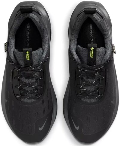Nike InfinityRN 4 Gore-TEX Women's Waterproof Road Running Shoes (FB2197-002, Black/Volt/Anthracite) Size 9.5 in Saudi Arabia