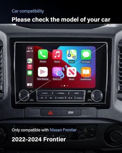 for 2024 2023 2022 Nissan Frontier 9" Screen Protector [Anti-glare] Compatible with 2022 2023 2024 Nissan Frontier D41 (Pro-X, Pro-4X) Accessories- HD Clear/Anti-fingerprint/ 2 Pack in Saudi Arabia