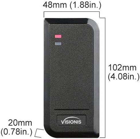 Visionis FPC-6224 Four Door Access Control for 4 Doors TCP/IP RS485 Wiegand Electric Strike Fail Safe Fail Secure Controller Box Black Outdoor Reader Software EM TK4100 Card Compatible 10000 User Kit in Saudi Arabia