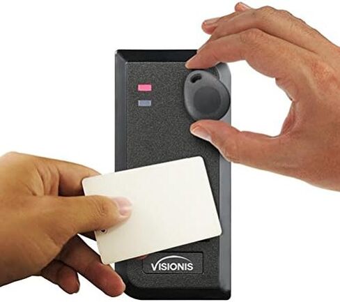 Visionis FPC-6224 Four Door Access Control for 4 Doors TCP/IP RS485 Wiegand Electric Strike Fail Safe Fail Secure Controller Box Black Outdoor Reader Software EM TK4100 Card Compatible 10000 User Kit in Saudi Arabia