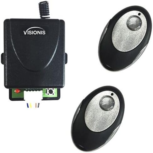 Visionis FPC-5632 One Door Access Control Out Swinging Door 1200lbs Maglock + Outdoor Metal Touch Keypad/Reader Standalone + Mini Controller + Wiegand 26, No Software, EM Card + Wireless Receiver Kit in Saudi Arabia