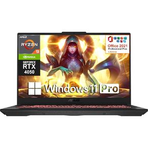 ASUS TUF Gaming A15 Gaming Laptop, 15.6" 144Hz FHD IPS-Type, AMD Ryzen 5 4600H, GeForce GTX 1650, 8GB DDR4, 512GB PCIe SSD, Gigabit Wi-Fi 5, Windows 10 Home, FA506IH-AS53