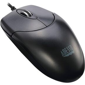 Adesso TAA USB Optical Scroll Mouse, 1000 DPI, Enhanced Optical Sensor, CONVENIE