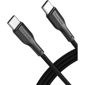 Fast Charging Lighting Cable 30W Lighting Cable 3A Zine Alloy Nylon Braided - for iPhone 14/14 Pro/14 Pro Max, Macbook, iPad, iPhone 11, 12, 13, 10, 8, 7, iPhone SE - 4 Feet in Saudi Arabia