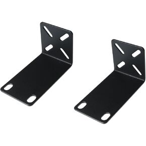 Maxmoral Rack Mount for 12.6 inch Switch Compatible with TRENDnet Adjustable Hole Spacing 14 to 30mm Adjustable Rack Ears Network Switch