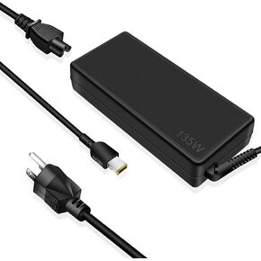 135W Charger for Lenovo Ideapad Gaming 3 3i Laptop, Thinkpad X1 Extreme ADL135NDC3A AC Adapter Power Cord Supply