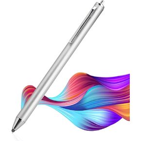 Soft Head Universal Cloth Head Lightweight Pen for Smartphones/Tablet(Silver)