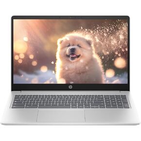 HP Chromebook 15.6 Inch Laptop for College Students, Intel 4-Core Processor N (Beat i5-8250U), 8GB DDR5 SA RAM, 64GB eMMC, Chrome OS, UHD Graphics, Arctic Silver (Renewed), 15a-na002