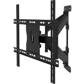 حامل تلفزيون SYLVOX كامل الحركة، حامل تلفزيون مثبت على الحائط لأجهزة تلفزيون 40-75 بوصة، دوار: ±80 درجة وإمالة درجة -8 درجة/+15 درجة، الحد الأقصى VESA 600 × 400 مم، يحمل ما يصل إلى 100 رطل، أذرع مفصلية مرنة مثالية لأجهزة التلفزيون الخارجية in Kuwait