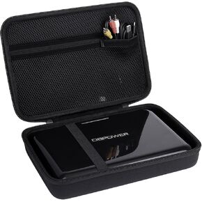 Khanka Hard Travel Case Replacement for DBPOWER 11.5" / 12" Portable DVD Player, Case Only (Black)