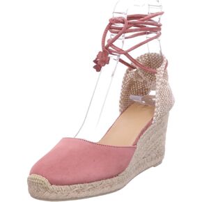 CASTANER Women's Carina 60mm Wedge Espadrille Sandal, Marsala, 8