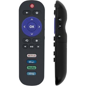 Replacement Remote Control Applicable for TCL Roku TV 65S535 50S535 50S423 32S325 55S423 49S325 55S535 40S305 43S325 43S425 43S423 65S425 43S525 32S327 65S405 49S515 65S423 40S325 55S425 49S403 75S435