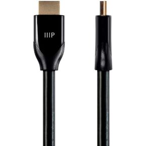 Monoprice 4K Certified Premium High Speed HDMI Cable - 4K60Hz, 18Gbps, HDR, 6ft, Black - 2 Pack