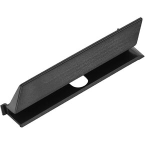 HDD Hard Drive Slot Cover Door Flap for PS4 Pro,Easy to Install,Black Plastic