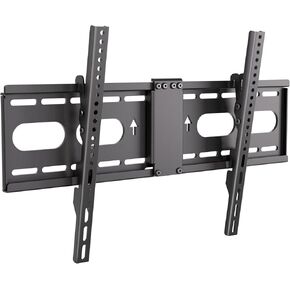 Low-Profile TV Wall Mount,Universal Tilt TV Wall Mount,TV Wall Mount Bracket with Sturdy Construction for 32-75 inches Flat Screen TVs, 16"-24" Wood Studs Max VESA 600x400mm Holds up to 132lbs