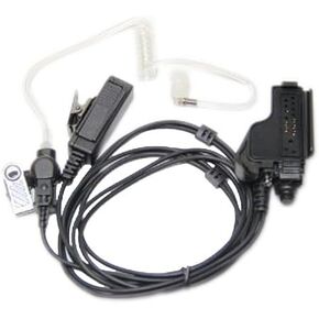 2Pack 2 Wire Acoustic Tube Earpiece Mic Headset Mic Compatible with Motorola XTS 1500 XTS 2500 XTS 3000 XTS 3500 XTS 5000 XTS 5000R HT 1000 JT 1000 MTX 9000 MTS 2000 GP 9000 Two-Way Radio