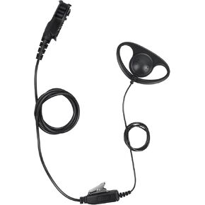 D Shape Loop Ring Ear Piece Ptt Mic Earpiece Two Way Radio Headset for Motorola Walkie Talkie xpr3300e xpr3500e xpr 3300e 3500e 3300 3500