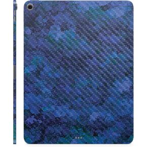 Carbon Fiber Skin Compatible with Apple iPad Air 11 (M2) 2024 - Blue Ice - Premium 3M Vinyl Protective Wrap Decal Cover - Easy to Apply | Crafted in The USA by MightySkins
