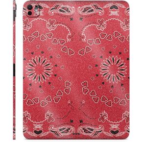 Glossy Glitter Skin Compatible with Apple iPad Pro 13 (M4) 2024 - Bandana - Premium 3M Vinyl Protective Wrap Decal Cover - Easy to Apply | Crafted in The USA by MightySkins