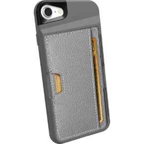 Smartish iPhone SE Wallet Case - Wallet Slayer Vol. 2 [Slim + Protective + Grip] Credit Card Holder for Apple iPhone SE 2022/2020 & iPhone 7/8 - Goldilocks