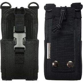 Heavy Duty Nylon Pouch with Secure Belt Loop and Adjustable Strap Compatible with Kyocera -DuraForce Ultra, DuraForce Pro 2 / Samsung/Sonim XP5S, XP5S Plus/CAT S48C, S60, S61, S62, S42
